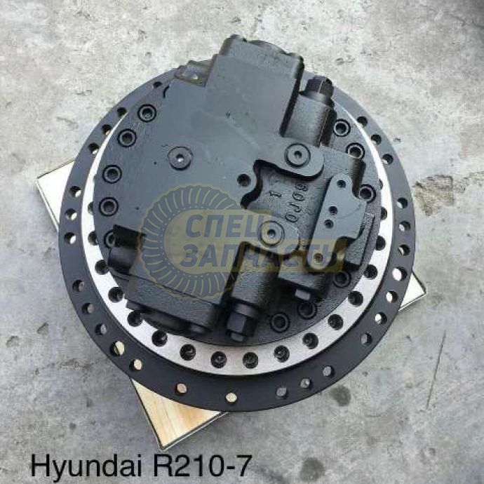 Редуктор хода Hyundai R250LC-9 с мотором