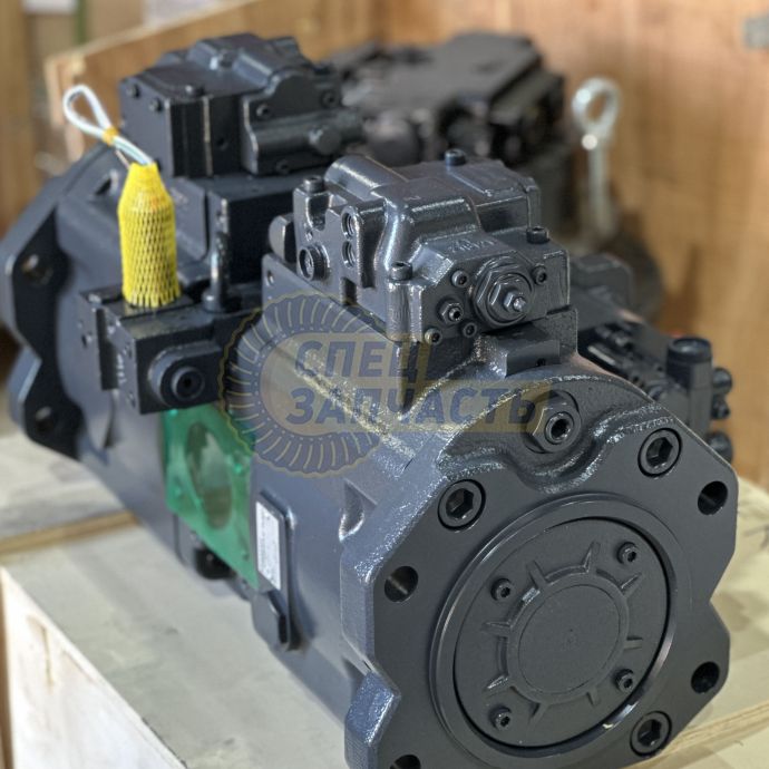 Насос гидравлический HYUNDAI R380-9 KAWASAKI K3V180DTP-9N-17Т c PTO
