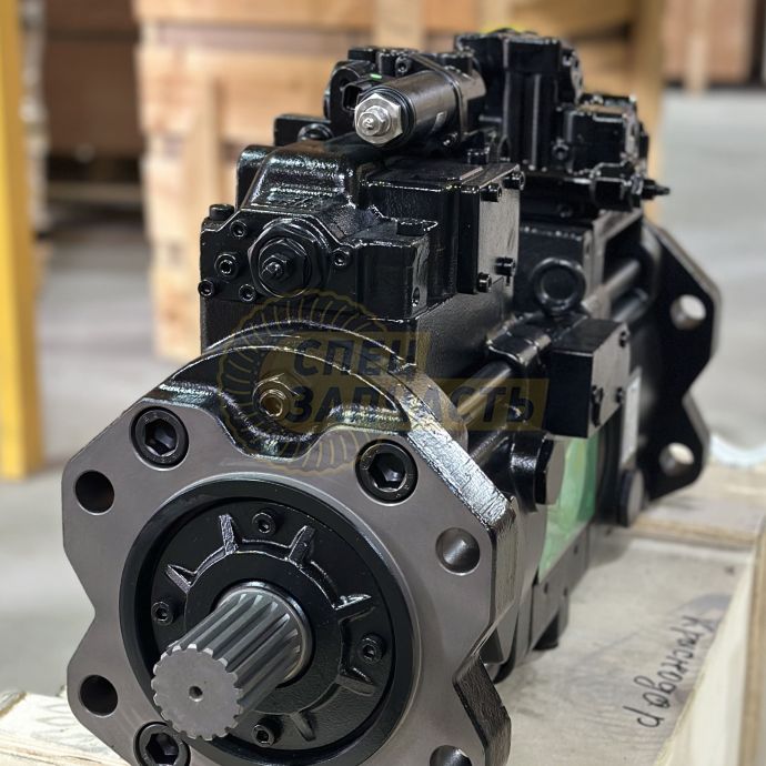 Насос гидравлический JOHN DEERE E260LC - KAWASAKI K5V140DTP-9T1L-17T - AT454806