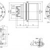 Редуктор хода с мотором JCB 8056_3