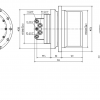 Редуктор хода с мотором SUMITOMO SH60_2